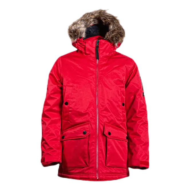 Junior Local Parka Red
