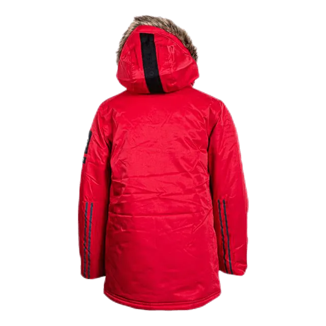 Junior Local Parka Red